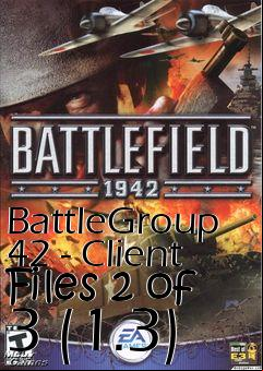 Box art for BattleGroup 42 - Client Files 2 of 3 (1.3)