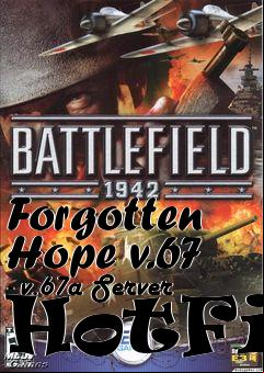 Box art for Forgotten Hope v.67 - v.67a Server HotFix