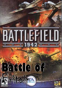 Box art for Battle of Britain