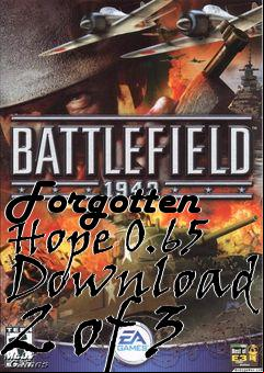 Box art for Forgotten Hope 0.65  2 of 3