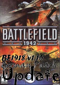 Box art for BF1918 v1.15 German Patch Update