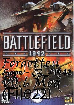 Box art for Forgotten Hope - BF1942 v0.6 Mod (File22)