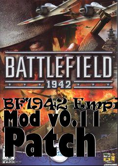 Box art for BF1942 Empires Mod v0.11 Patch