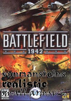 Box art for vonmansteins realistic small armsv2