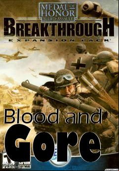 Box art for Blood and Gore