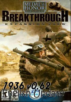 Box art for 1936 v0.62 English Update