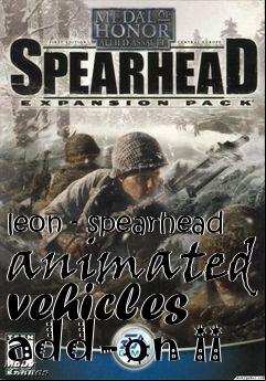 Box art for leon - spearhead animated vehicles add-on ii