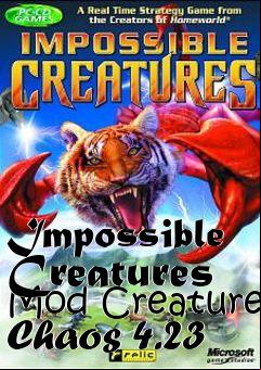 Box art for Impossible Creatures Mod Creature Chaos 4.23