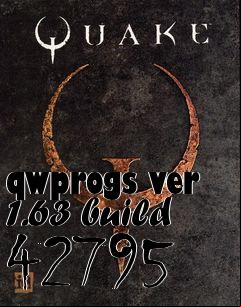 Box art for qwprogs ver 1.63 build 42795