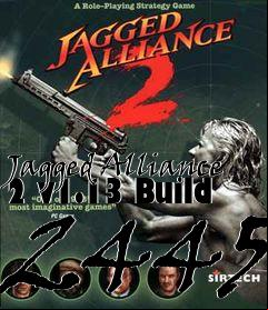 Box art for Jagged Alliance 2 v1.13 Build 2445