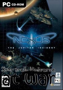 Box art for Star trek-Universe at war