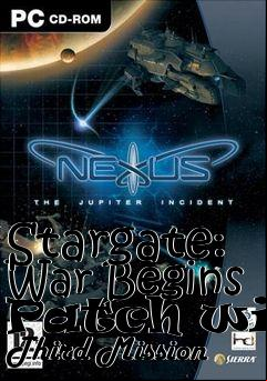 Box art for Stargate: War Begins Patch with Third Mission