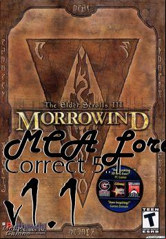 Box art for MCA Lore Correct 5.1 v1.1
