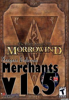Box art for Yasgars Balmora Merchants v1.5