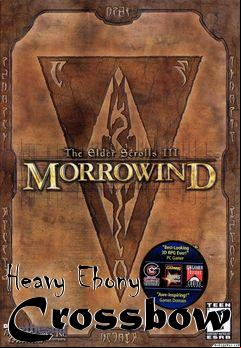 Box art for Heavy Ebony Crossbow