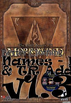 Box art for Better Clothing Names - BM & TR Addon v1.3