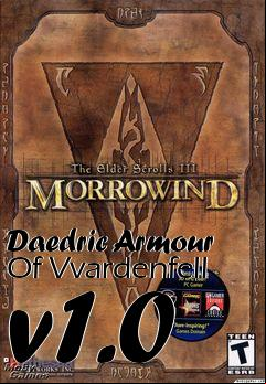 Box art for Daedric Armour Of Vvardenfell v1.0