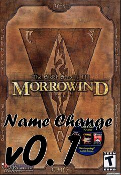 Box art for Name Change v0.1