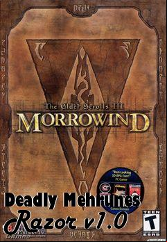 Box art for Deadly Mehrunes Razor v1.0