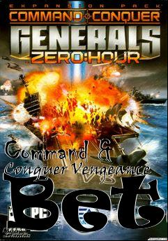 Box art for Command & Conquer Vengeance Beta