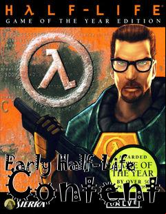 Box art for Early Half-Life Content