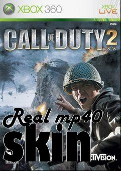 Box art for Real mp40 skin