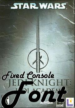 Box art for Fixed Console Font