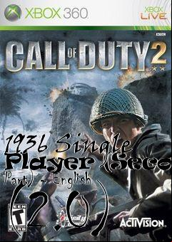 Box art for 1936 Single Player (Second Part) - English (2.0)
