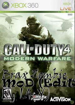 Box art for Brax Zombie MoD (Edited By L4zY)