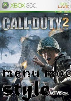 Box art for menu mod style