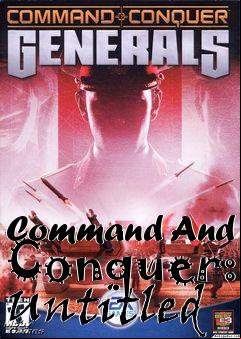 Box art for Command And Conquer: Untitled