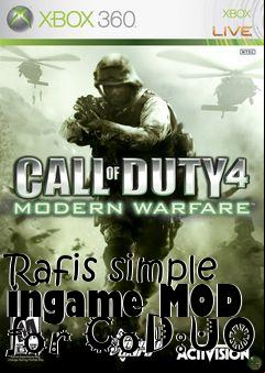Box art for Rafis simple ingame MOD for CoD:UO