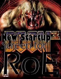 Box art for New Startup Screen for RoE