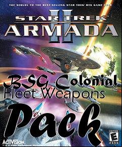 Box art for BSG Colonial Fleet Weapons Pack
