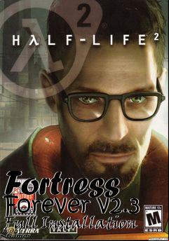 Box art for Fortress Forever v2.3 Full Installation