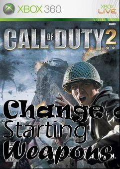 Box art for Change of Starting Weapons