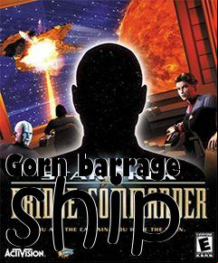 Box art for Gorn barrage ship