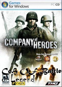 Box art for CoH OF Battles of Legend