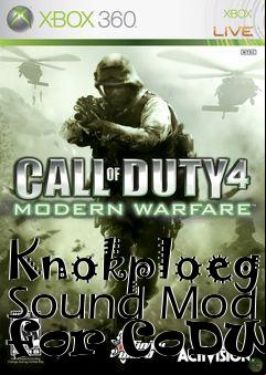 Box art for Knokploeg Sound Mod for CoDWaW