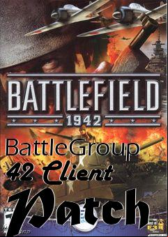 Box art for BattleGroup 42 Client Patch