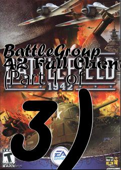 Box art for BattleGroup 42 Full Client (Part 1 of 3)