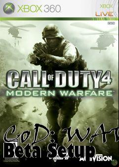 Box art for CoD: WAW Beta Setup