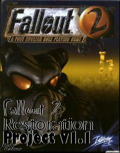 Box art for Fallout 2 Restoration Project v1.1