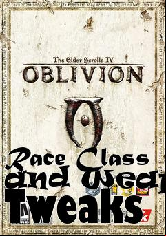 Box art for Race Class and Weapon Tweaks