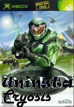 Box art for Uninstall Cryosis
