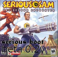 Box art for serious boot beta 0.2v