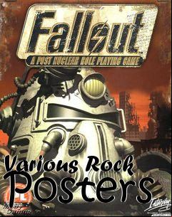 Box art for Various Rock Posters
