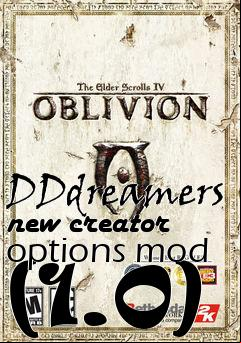 Box art for DDdreamers new creator options mod (1.0)