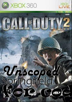 Box art for Unscoped Springfield for cod2