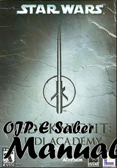 Box art for OJP-E Saber Manual